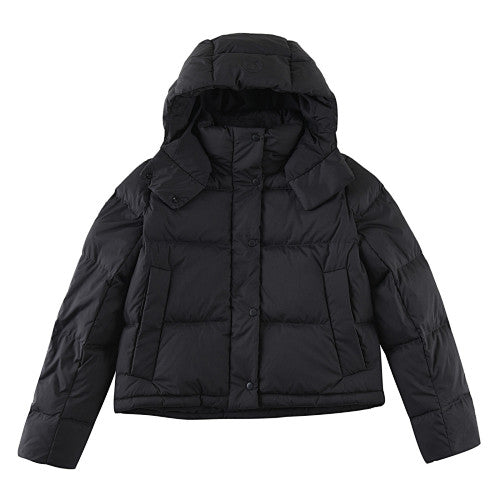 Lululemon Black Wunder Puff Hooded Down Jacket