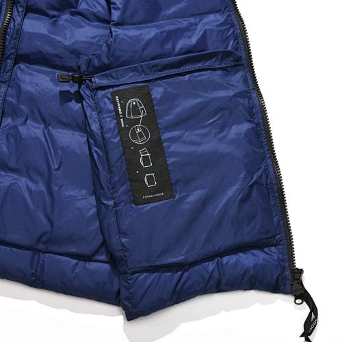 Canada Goose Navy Blue Packable Down Jacket