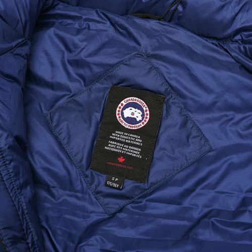 Canada Goose Navy Blue Packable Down Jacket