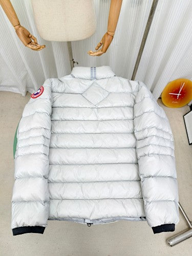 Canada Goose White Freestyle Down Jacket