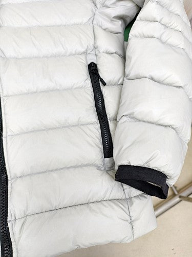 Canada Goose White Freestyle Down Jacket