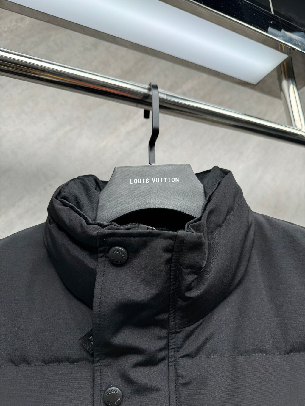 Canada Goose Black Matte Down Vest
