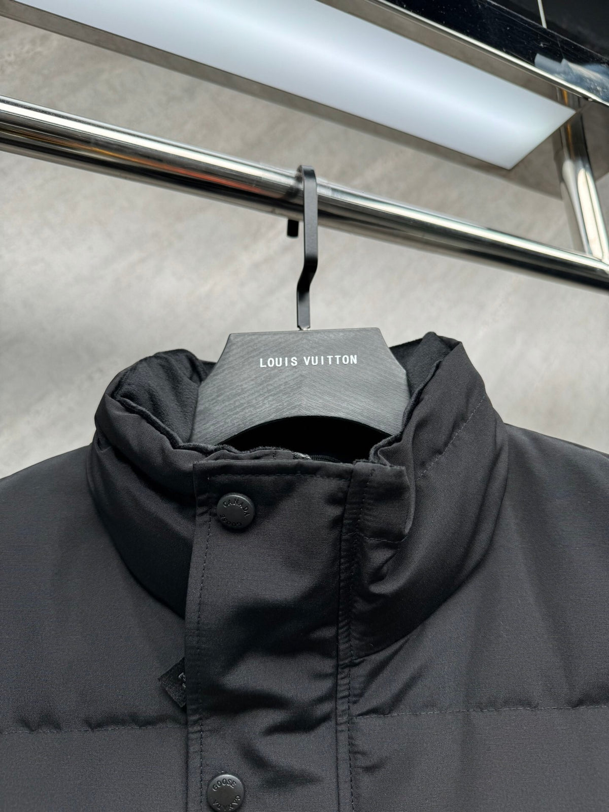 Canada Goose Black Matte Down Vest