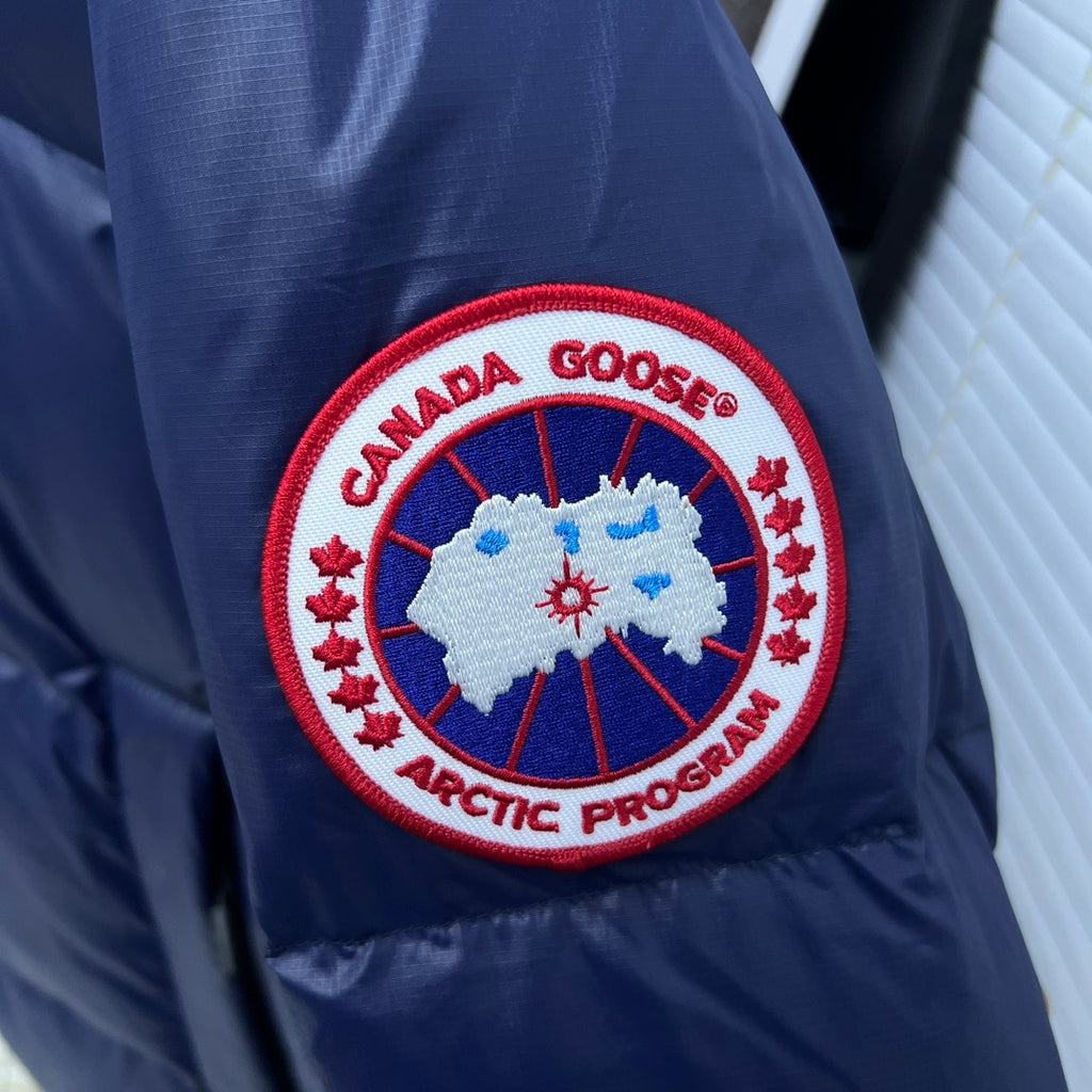 Canada Goose Navy Blue Freestyle Down Jacket