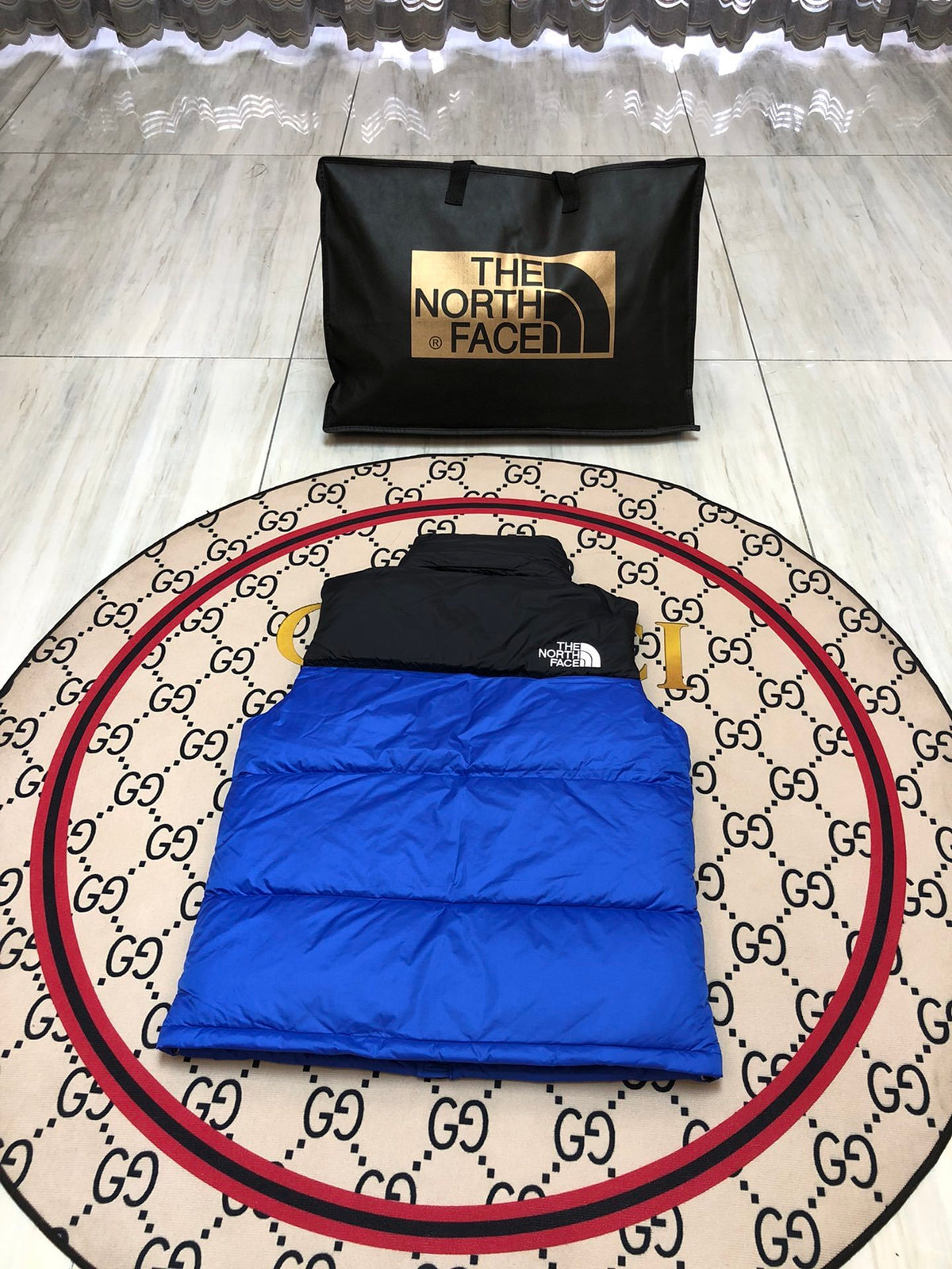 The North Face Blue 700 Down Vest