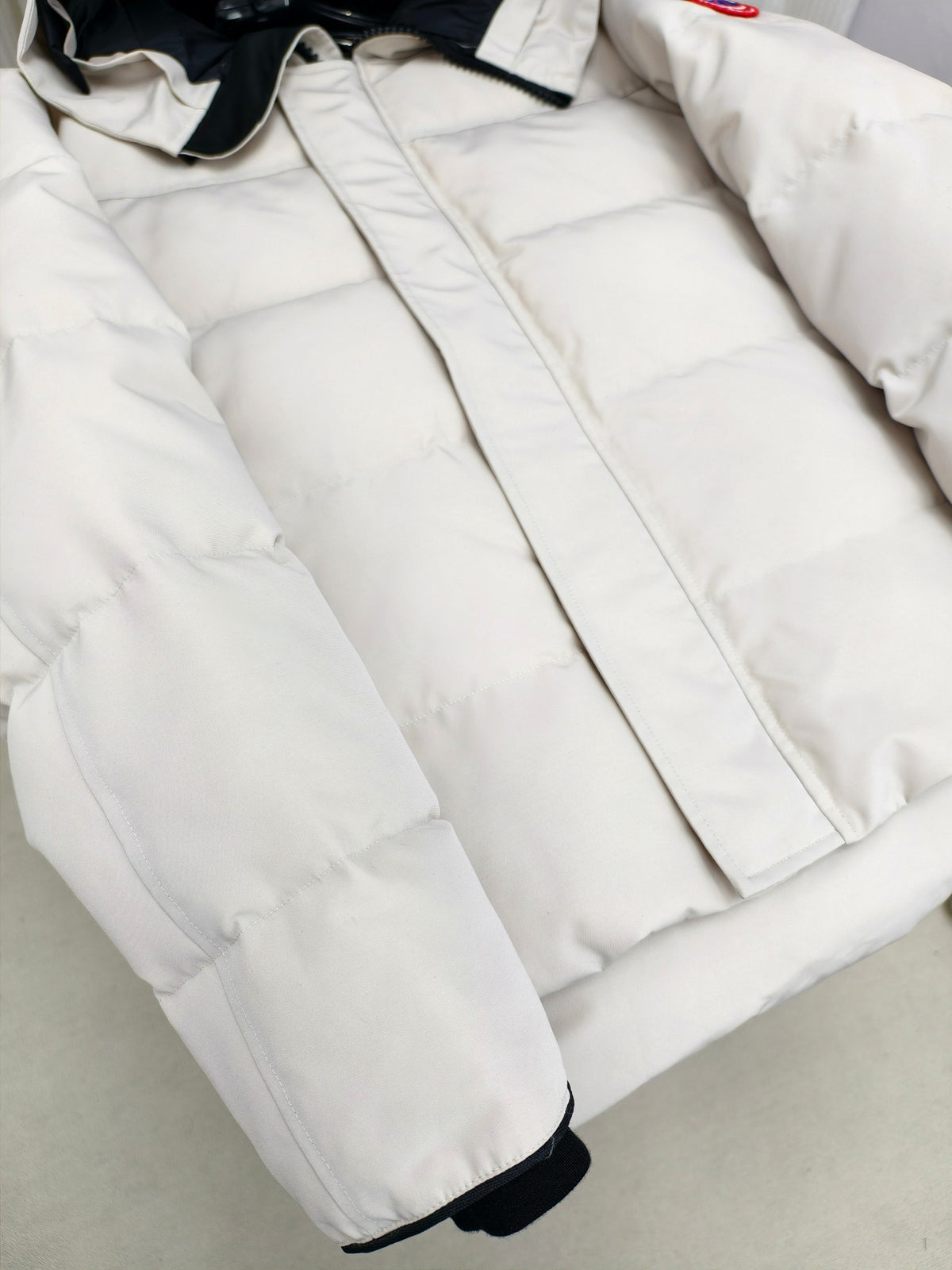 Canada Goose White Arctic Program Down Jacket
