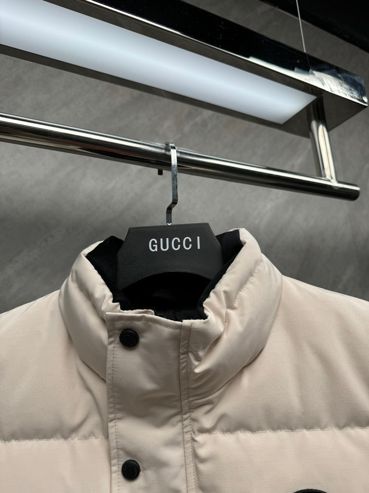 Canada Goose Cream Matte Down Vest