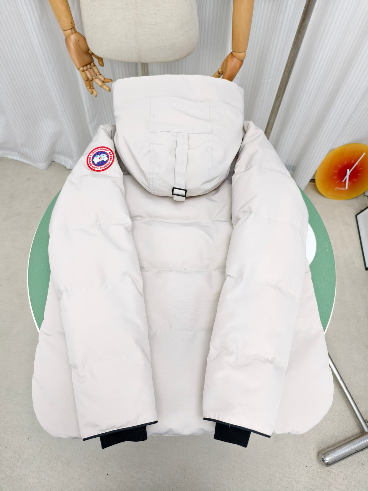 Canada Goose White Arctic Program Down Jacket