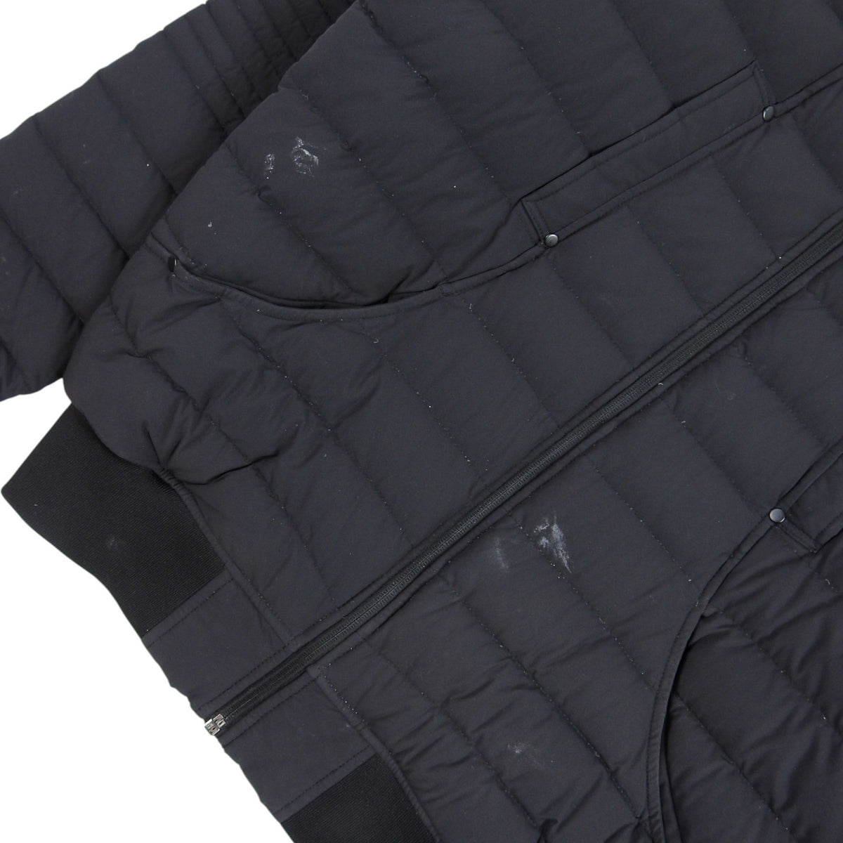 Moncler Navy Nestor Bomber Down Jacket