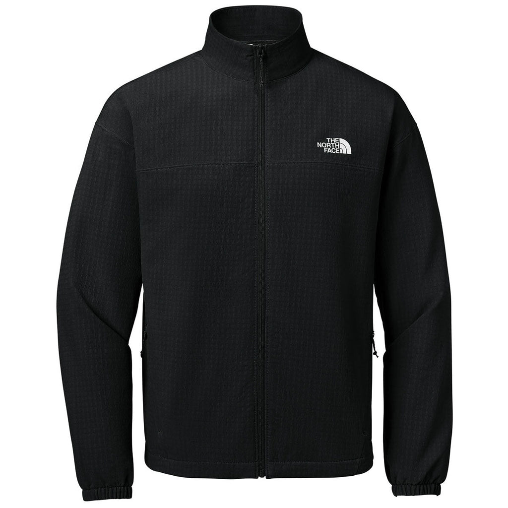 The North Face Black Textured Soft Shell Jacket
