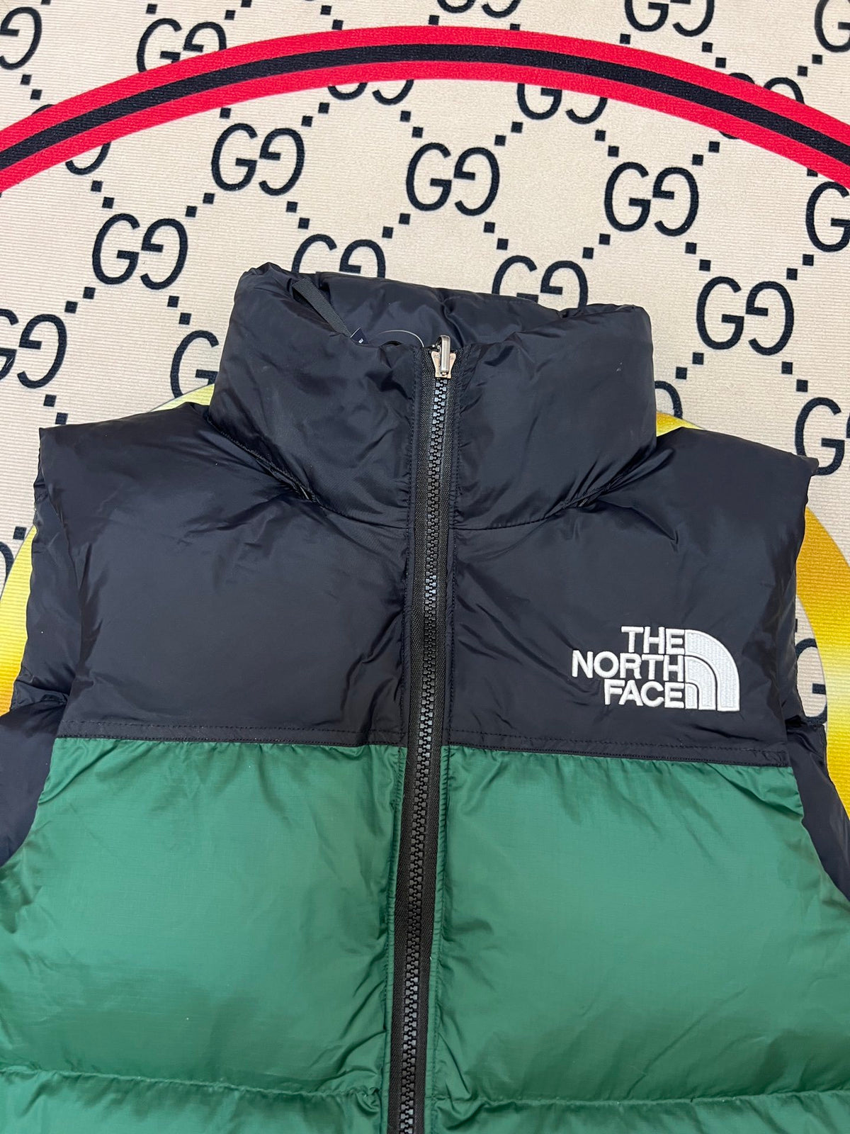 The North Face Green 700 Down Vest