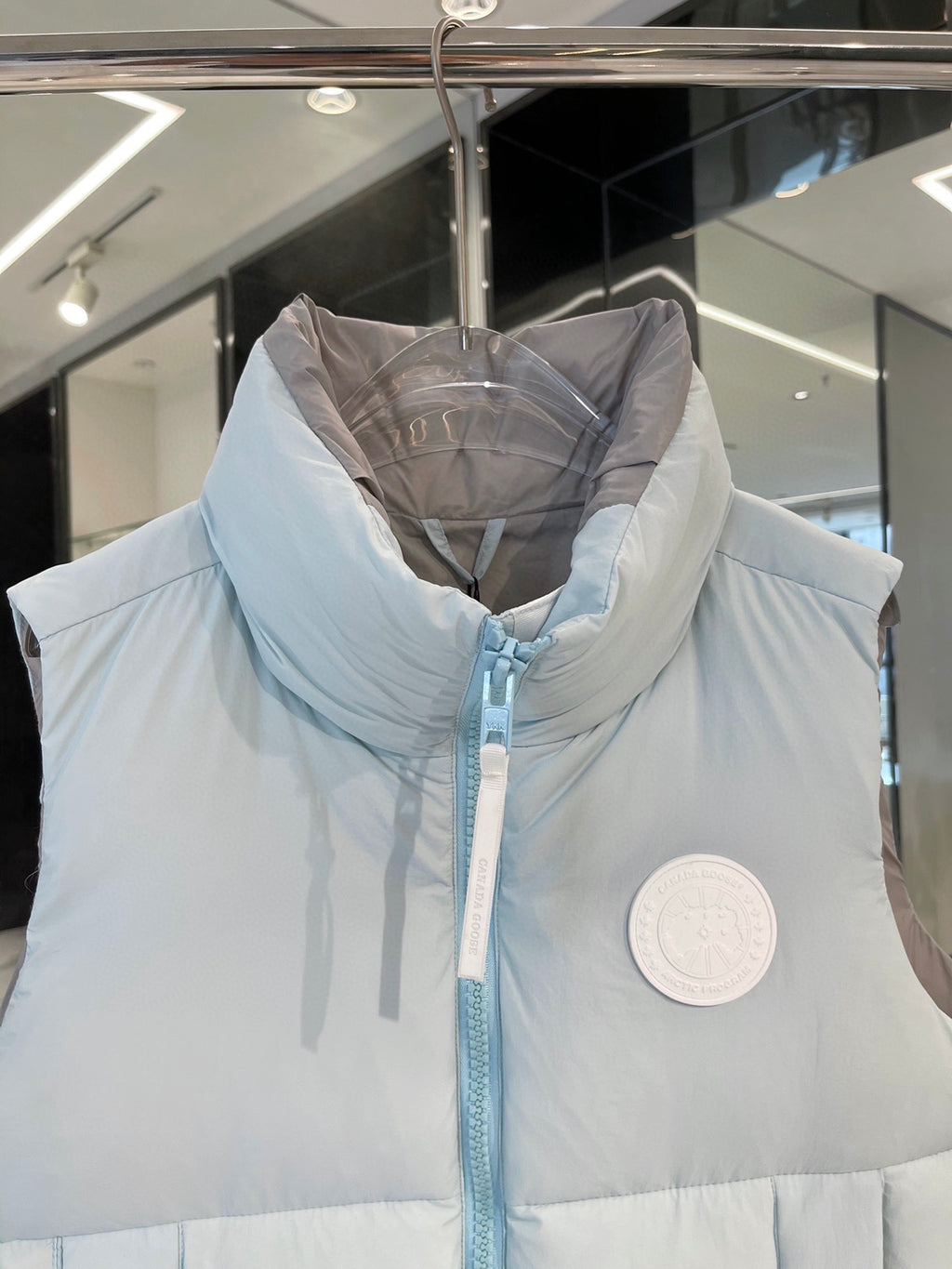 Moncler Ice Blue Down Vest