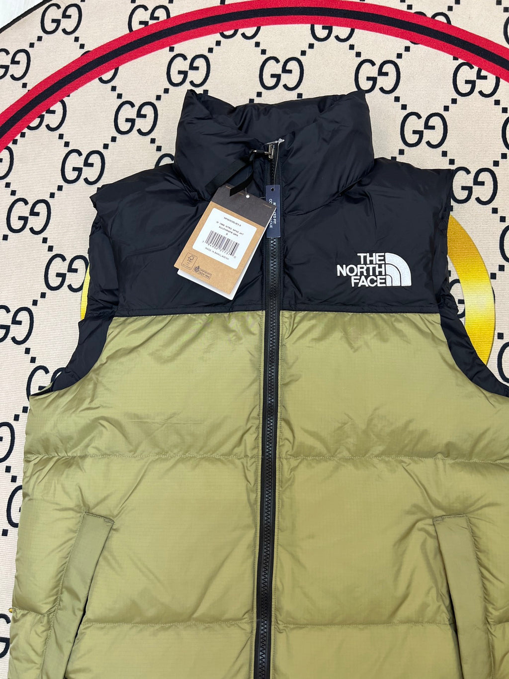 The North Face Olive 700 Down Vest