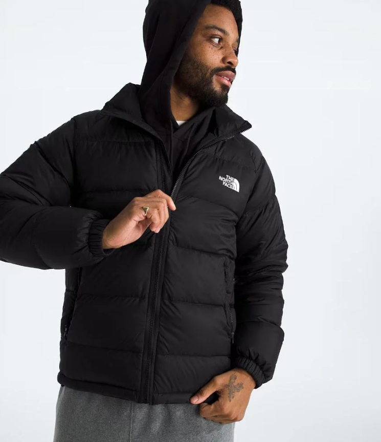 The North Face Black Aconcagua 3 Hooded Down Jacket