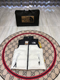 The North Face White 700 Down Vest