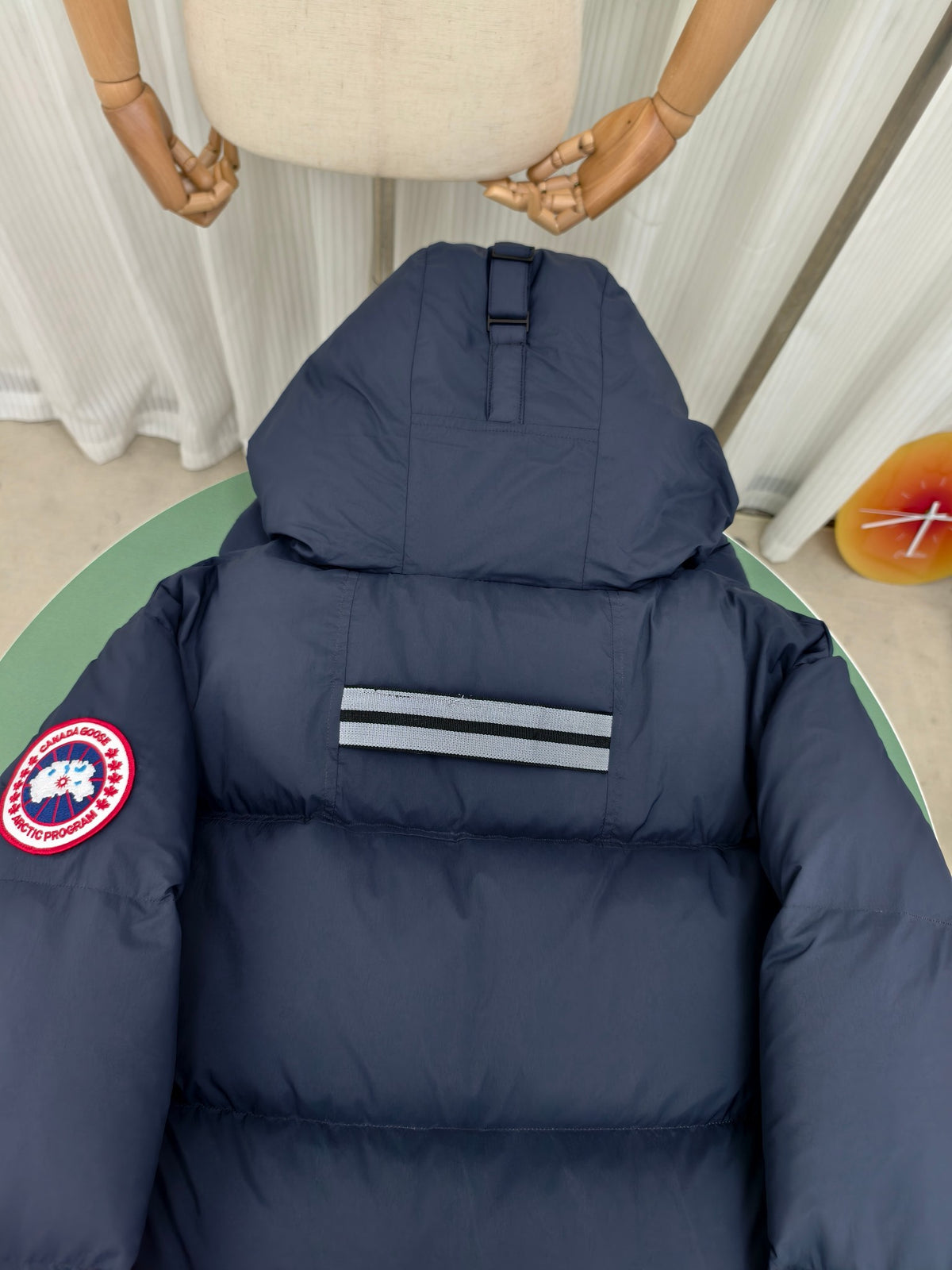 Canada Goose Navy Blue Lawrence Puffer Down Jacket