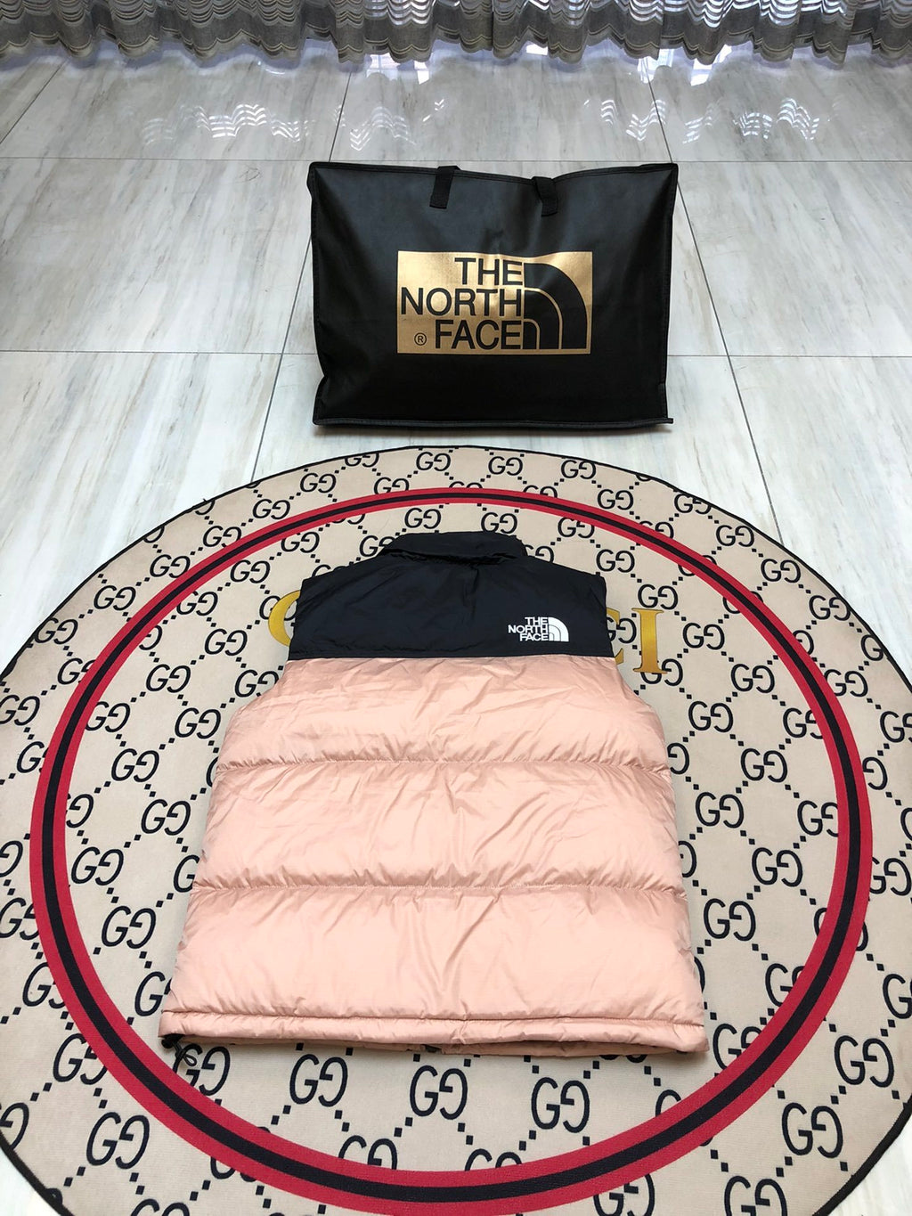 The North Face Pink 700 Down Vest