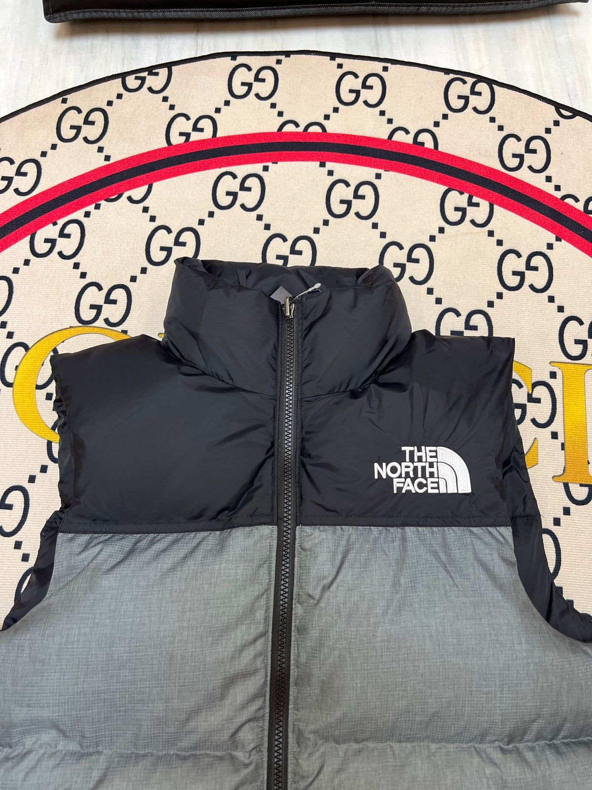 The North Face Grey 700 Down Vest