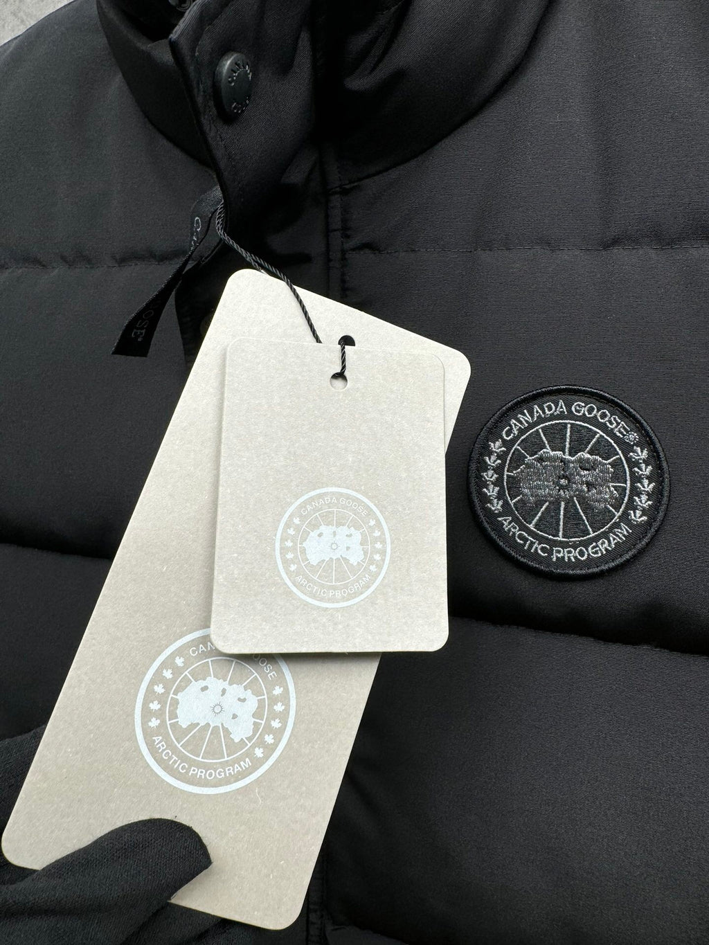 Canada Goose Black Matte Down Vest