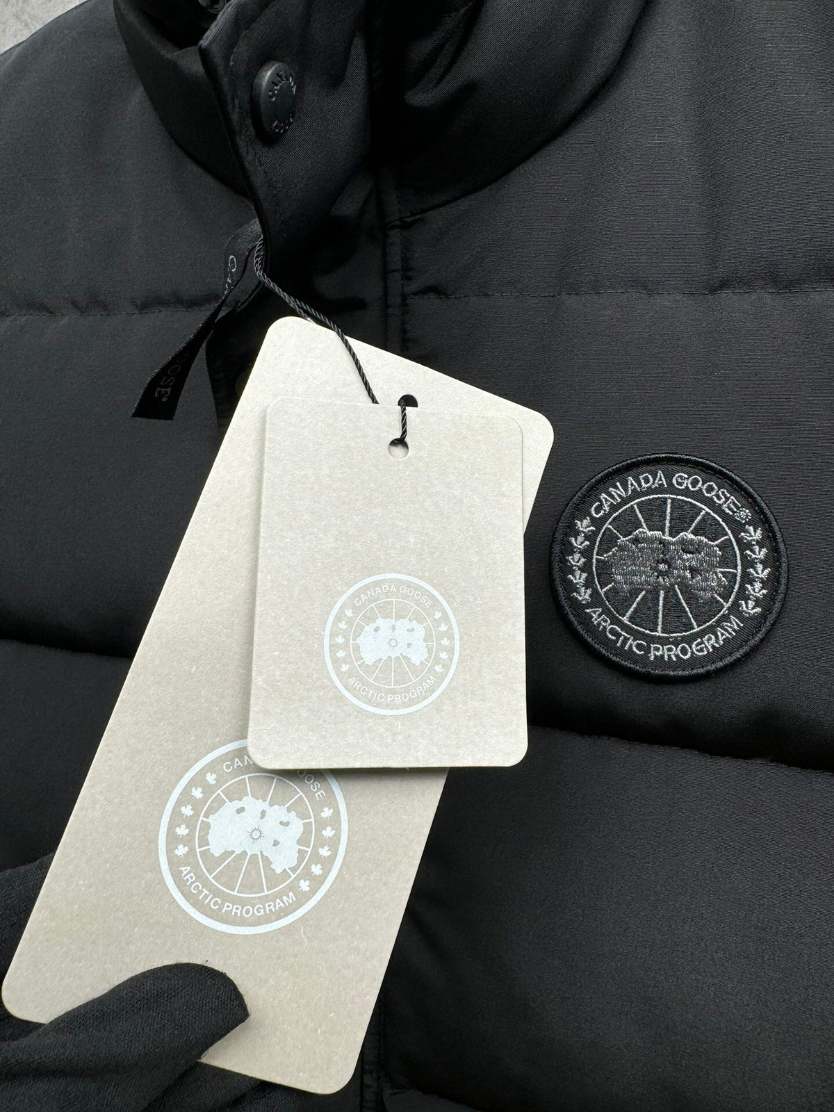 Canada Goose Black Matte Down Vest