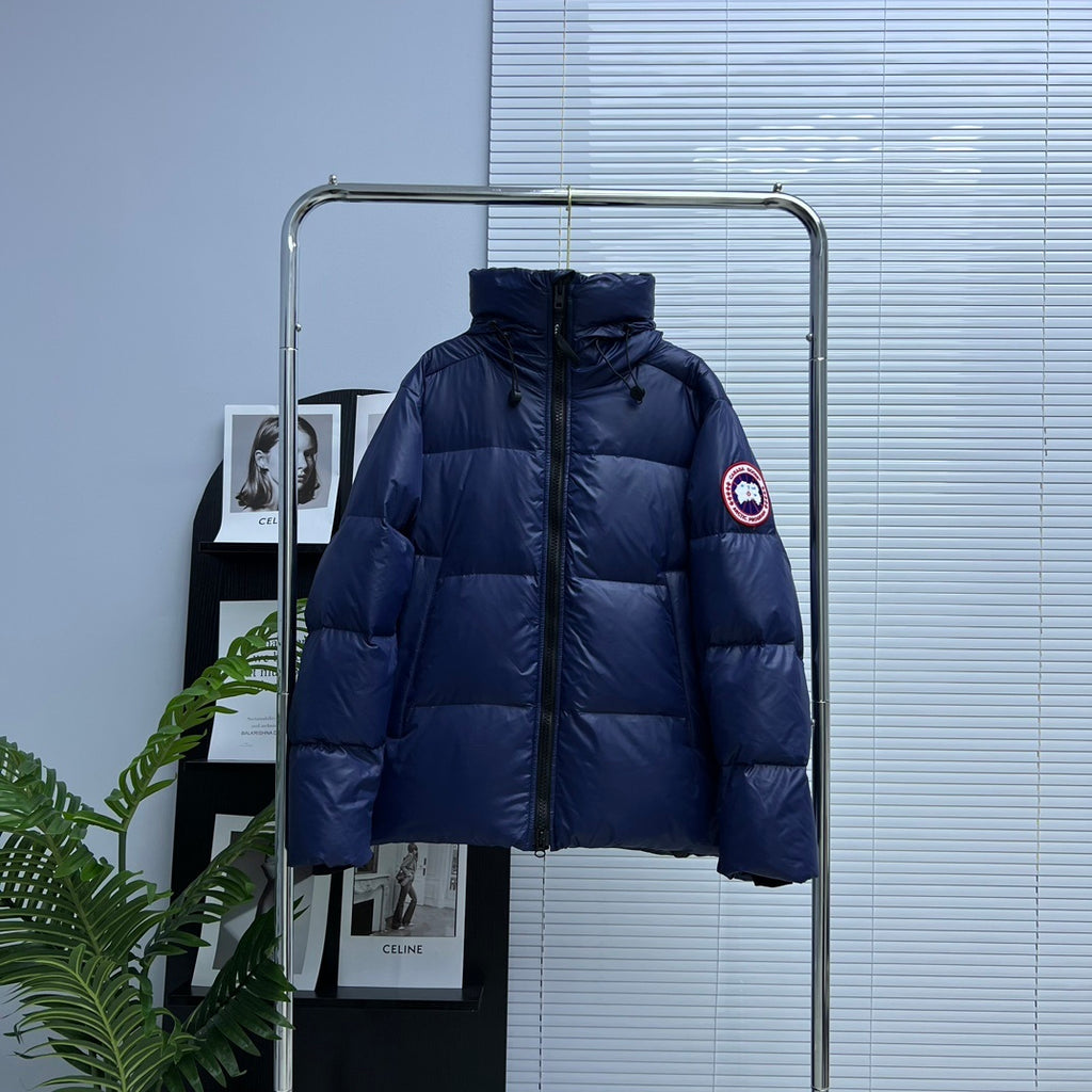 Canada Goose Navy Blue Freestyle Down Jacket