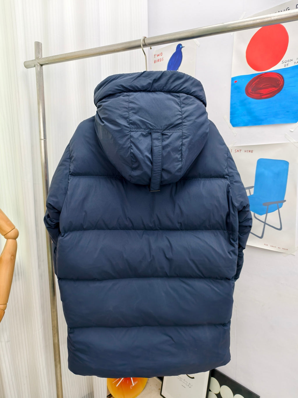 Canada Goose Navy Blue Lawrence Puffer Down Jacket