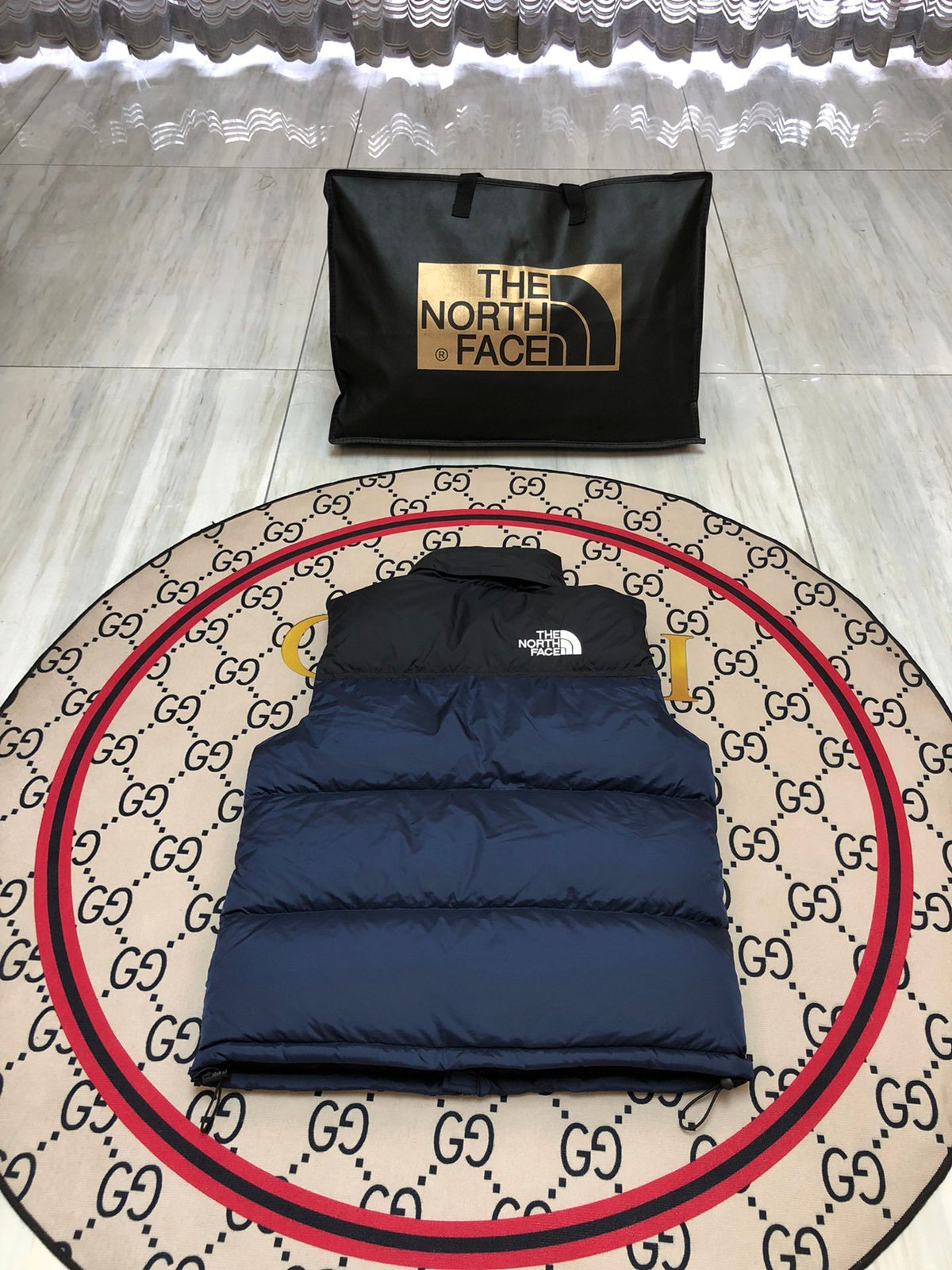 The North Face Navy 700 Down Vest