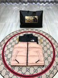 The North Face Pink 700 Down Vest