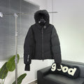Moncler Grenoble Black Hooded Down Jacket