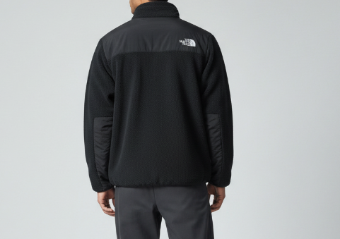The North Face Black Denali Fleece Full-Zip Jacket