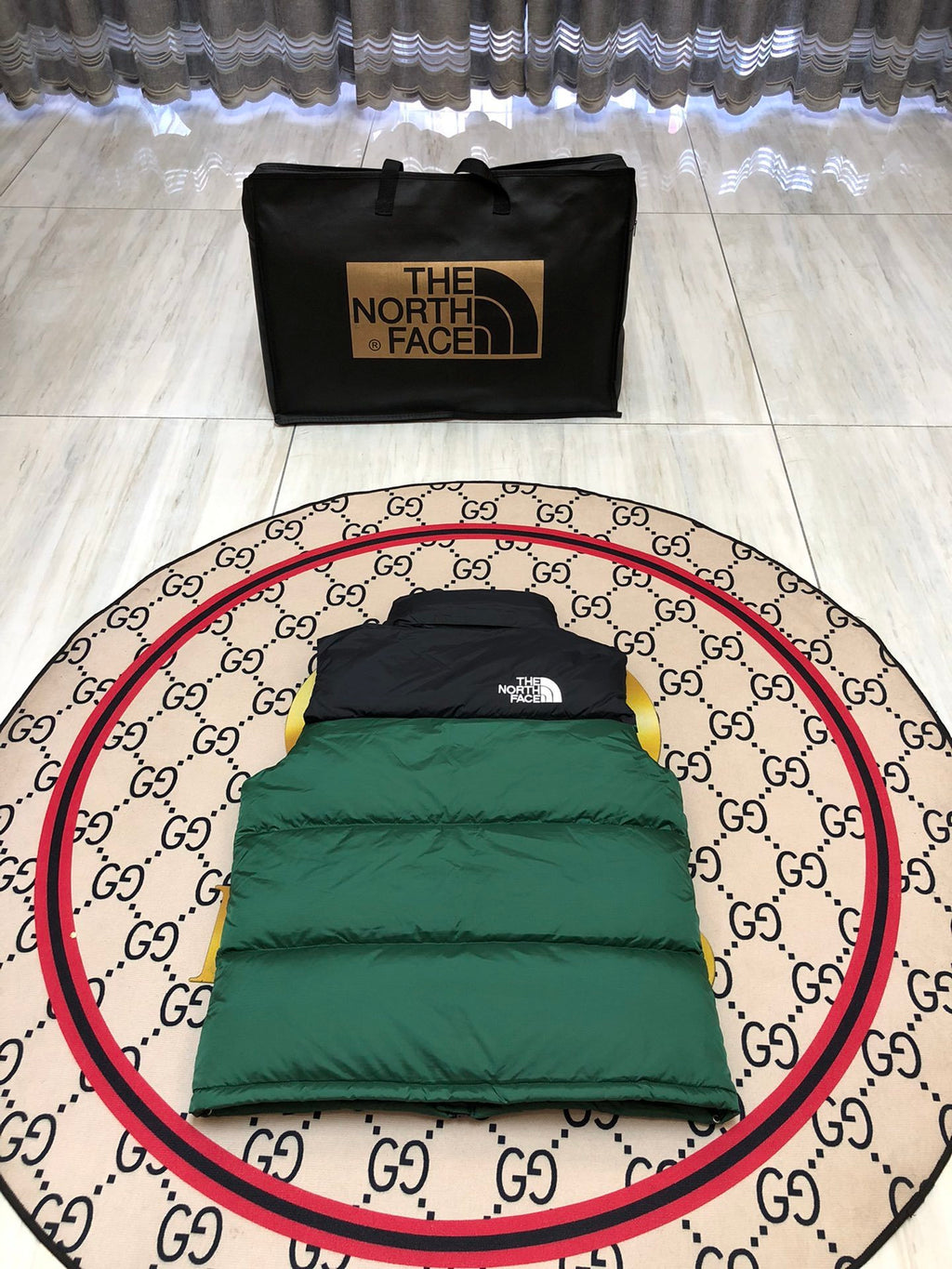 The North Face Green 700 Down Vest