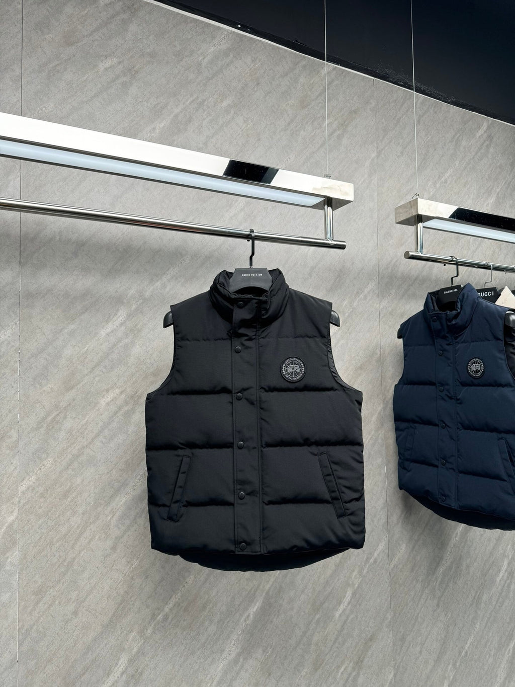 Canada Goose Black Matte Down Vest