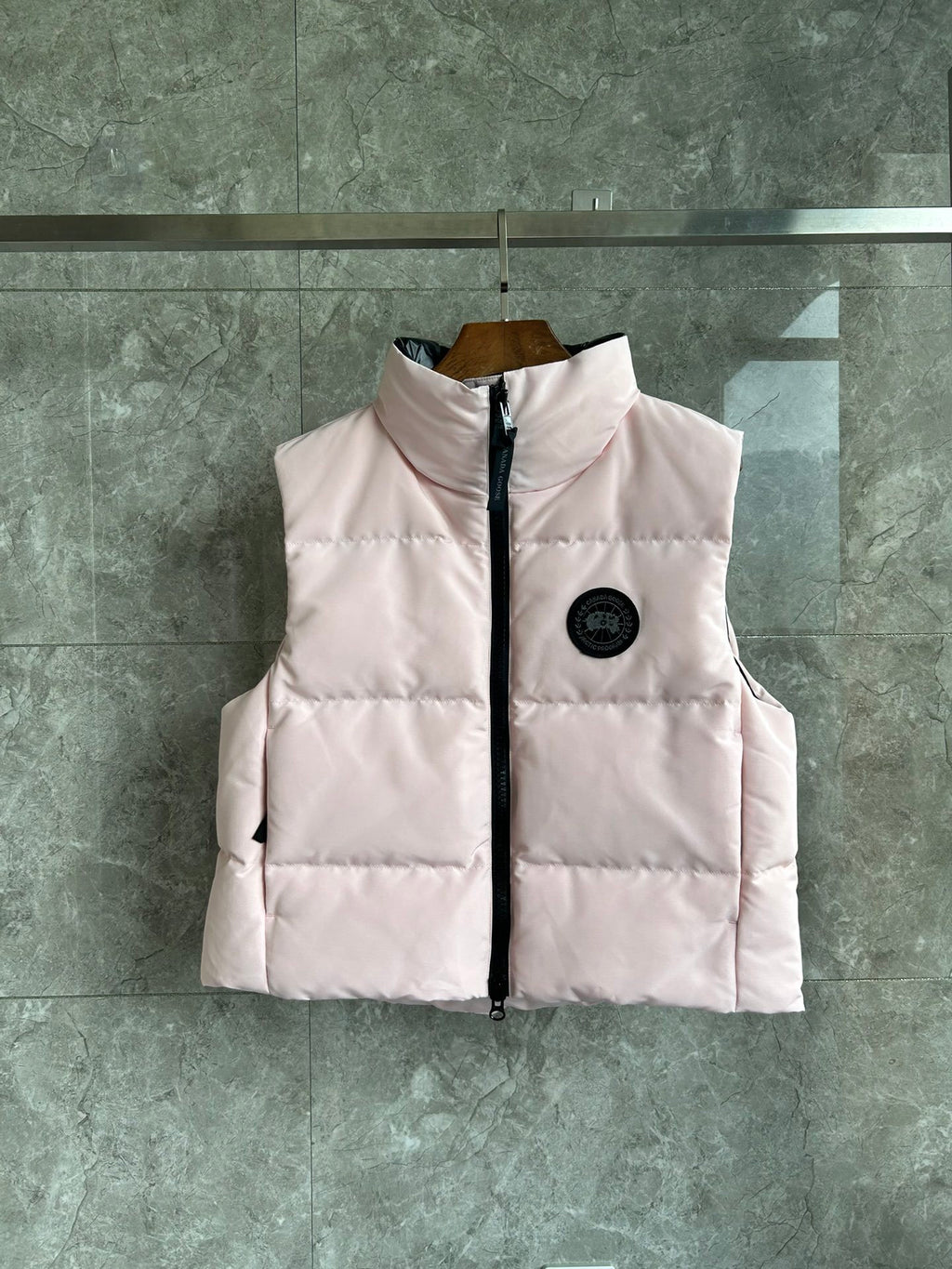Canada Goose Blush Pink Matte Down Vest